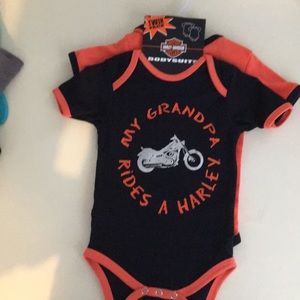 Brand new Harley Davidson onsies